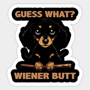 I love dachshund Sticker